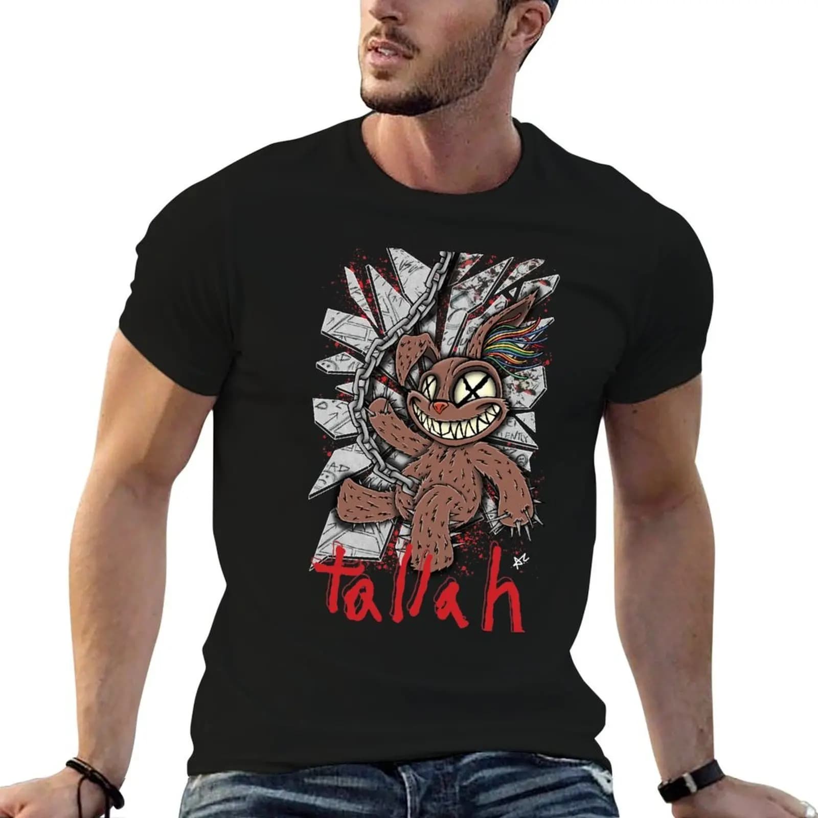 CUT THE CORD T-Shirt plus sizes summer clothes men clothing