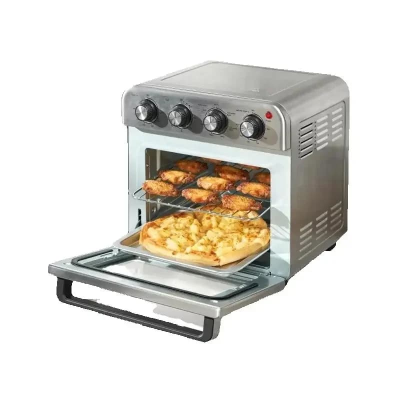 For Home and Commercial Use Air Fryer Toaster Oven Stainless Steel Toaster Ovens Countertop Combo with Grill 18L 1700W