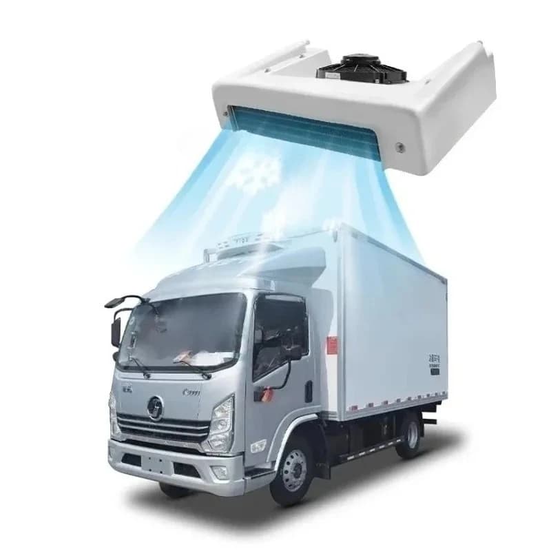 DC12V 24V Small Refrigerator Use d Reefer Van Vehicle Transport Freezer Refrigeration Unit For Cargo Truck Equipment For sale