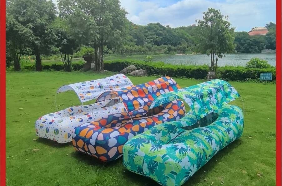 Outdoor Convenient Air Bed Air Sofa Air Bed Lazy Bed Camping