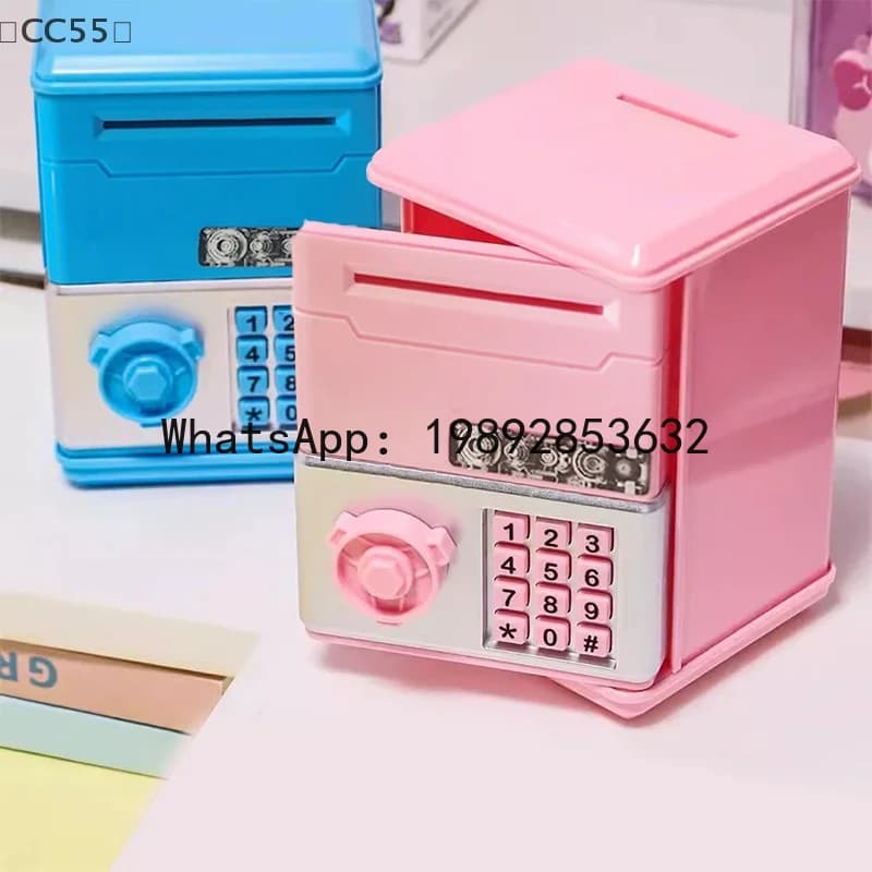 Creative Mini Size Savings Bank Children's Storage Piggy Bank Girl Storage Box Toy Birthday Gift（button is unavailable）