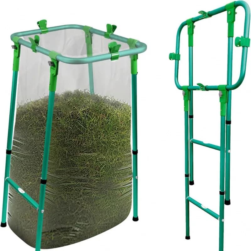 Garden garbage bag rack