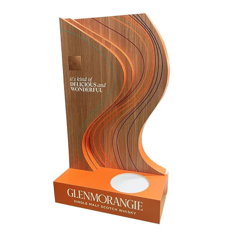Wine luminous display rack, high-end design acrylic wine rack