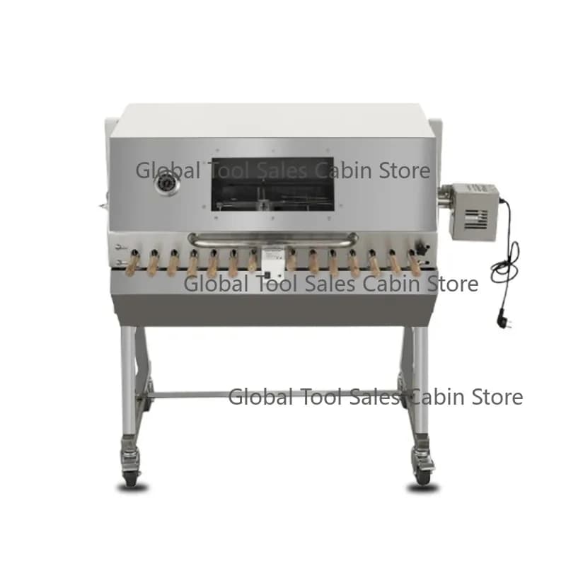 Adjustable Portable Heavy Motor Roaster Cover for Pig Cyprus Charcoal Spit Roaster BBQ Party Folding