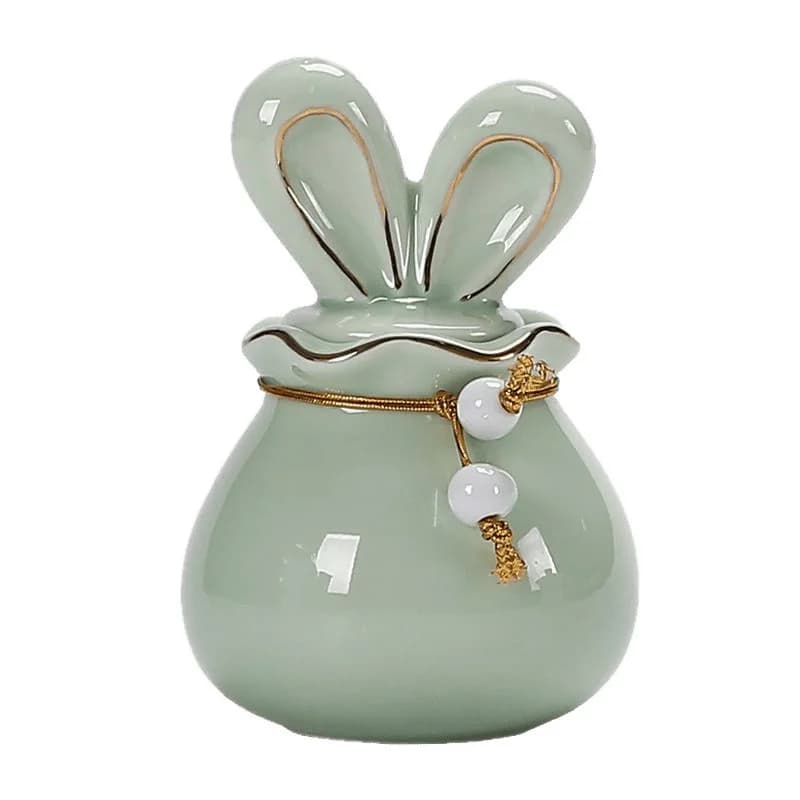 Pet urn, rabbit pet urn