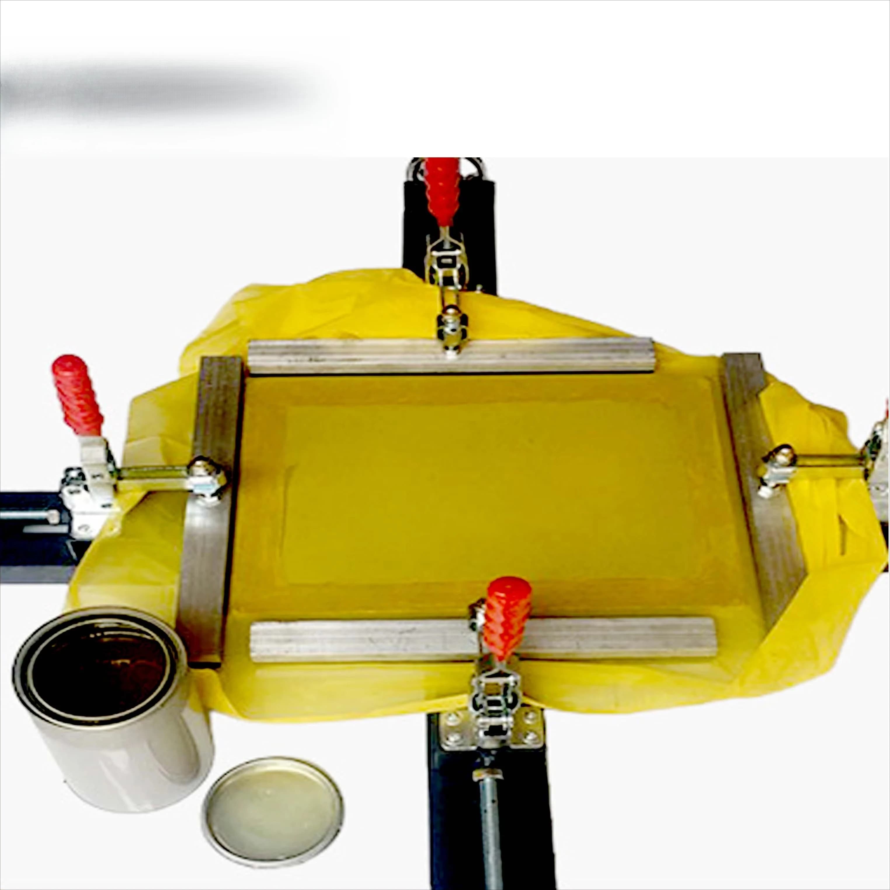 High Quality New Manual Silk Screen Stretcher with 45# Steel for Wire Mesh Aluminium Frames Easy to Operate