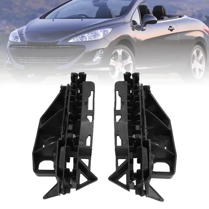1 Pair Car Front Bumper Bracket Retainer 7119LR Front Bumper Support Fixed Bracket for Peugeot 308 CC 2009-2014 SW I 2007-2014