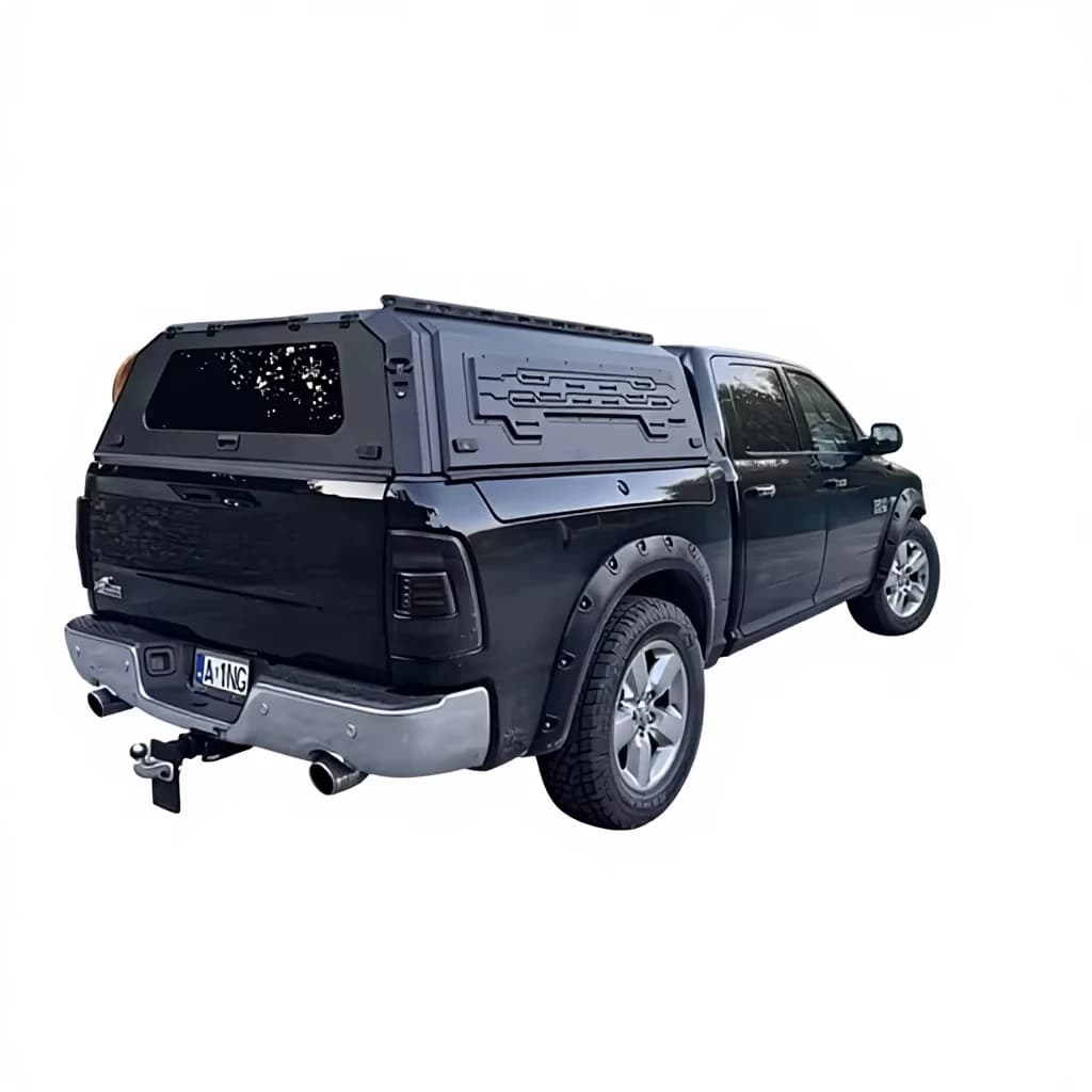 Pickup Bed Cover 4x4 Offroad Accessories Aluminum Alloy Truck Canopies Canopy for Dodge Ram 1500/2500 With Rambox 5.7ft/ 6.4ft