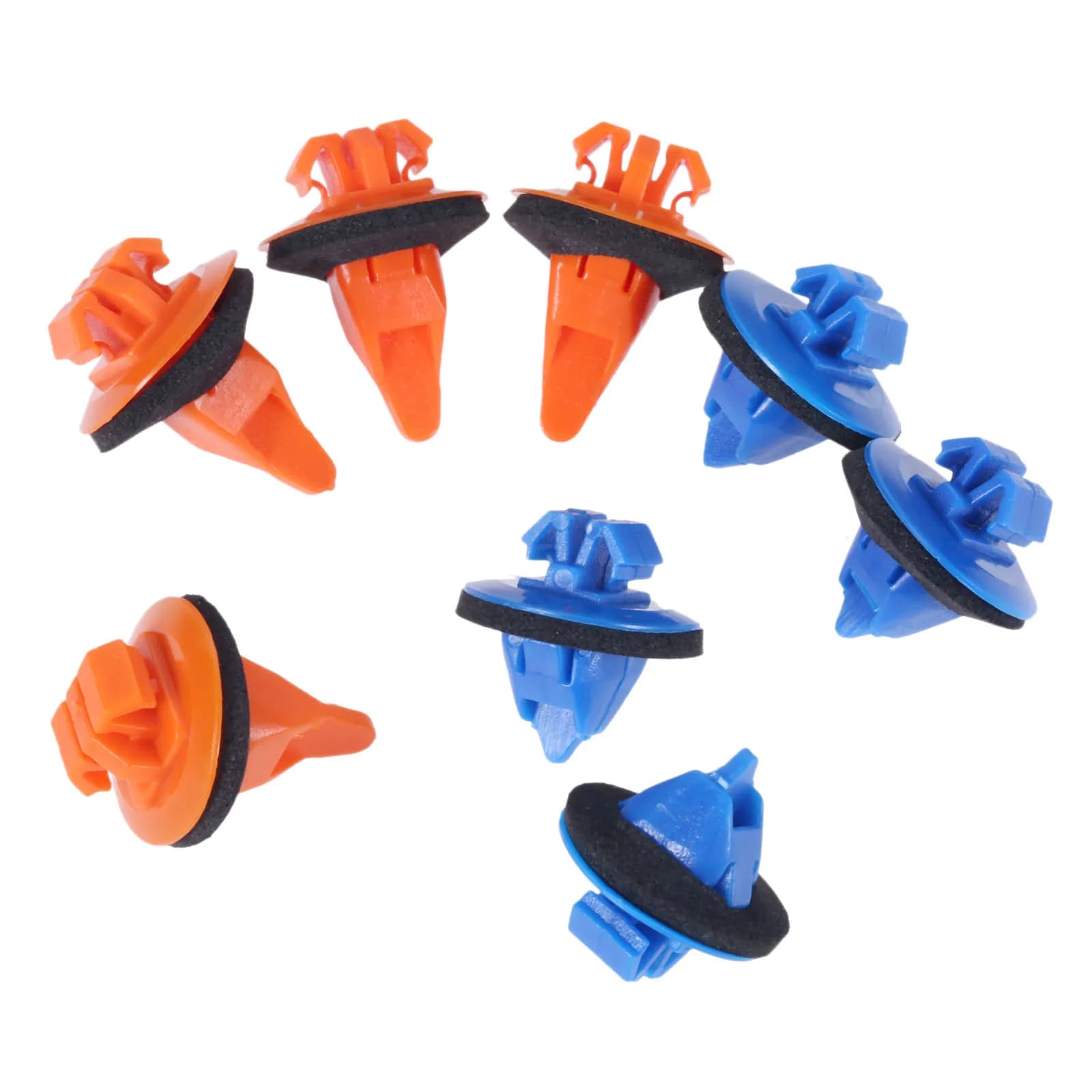 30pcs Nylon Moulding Clips 75495-35010 75397-35010 Fits for Toyota Tacoma RAV4 Rear Plastic Fender Rocker Panels Replacements