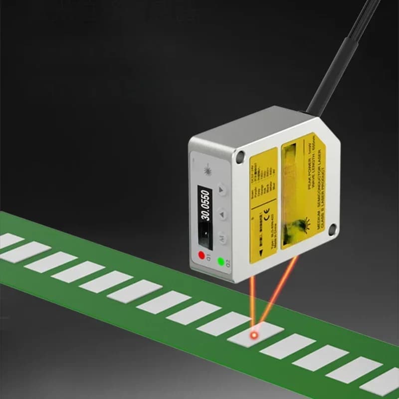 Hot SalesHigh-precision 0.002 RS485 Switching Laser Displacement Ranging Sensor Thickness Measurement Distance And Near Height S