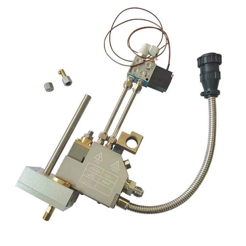 Solenoid Valve Hot Melt Glue Machine New Strip Nozzles Streamline Spray Rotating Underwear Coating
