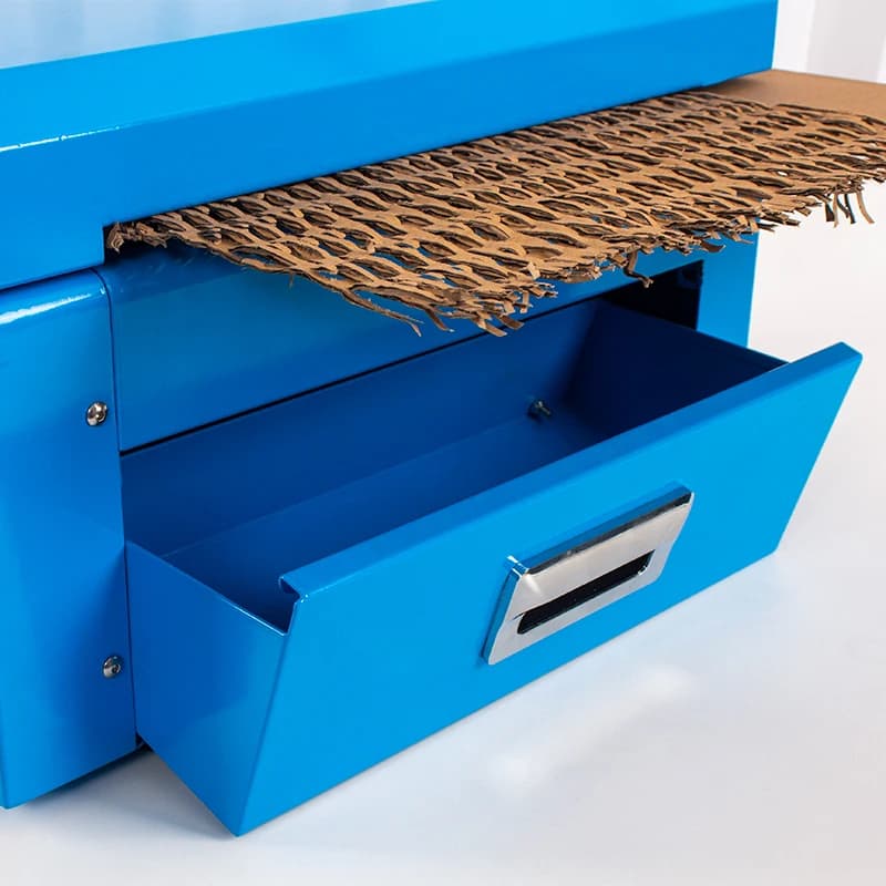 Engine Powered Cardboard Embossing Machine Industrial Carton Processing Equipment