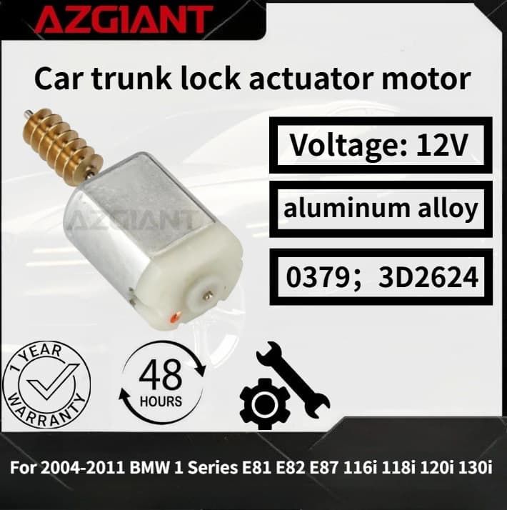 For 2004-2011 BMW 1 Series E81 E82 E87 116i 118i 120i 130i Car Trunk Latch Lid Lock Release motor New high-quality parts OEM