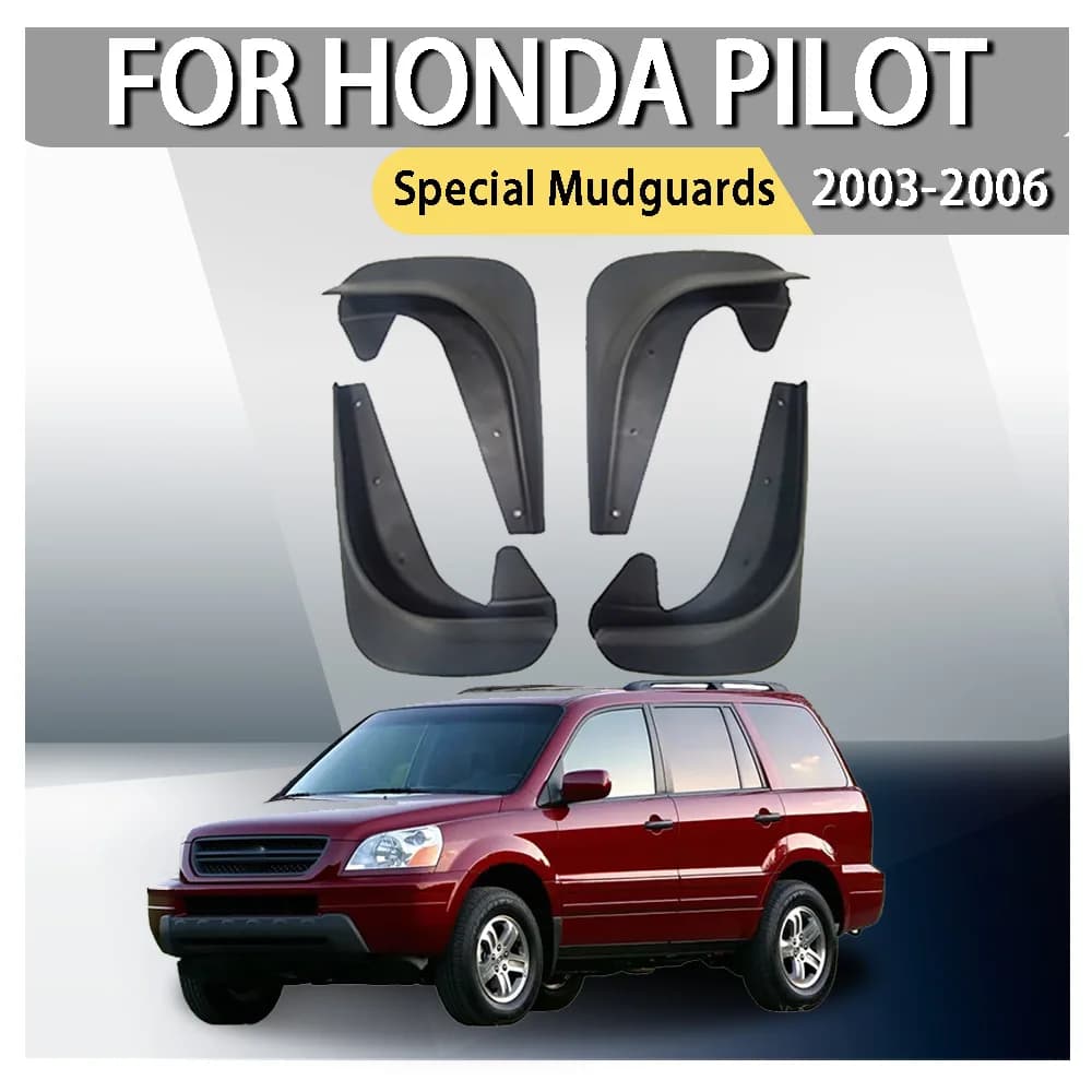 ABS Plastic Car Styling Special Mudguards For Honda Pilot 2003 2004 2005 2006 Car Decoration Car Upgrade Cars Accessories