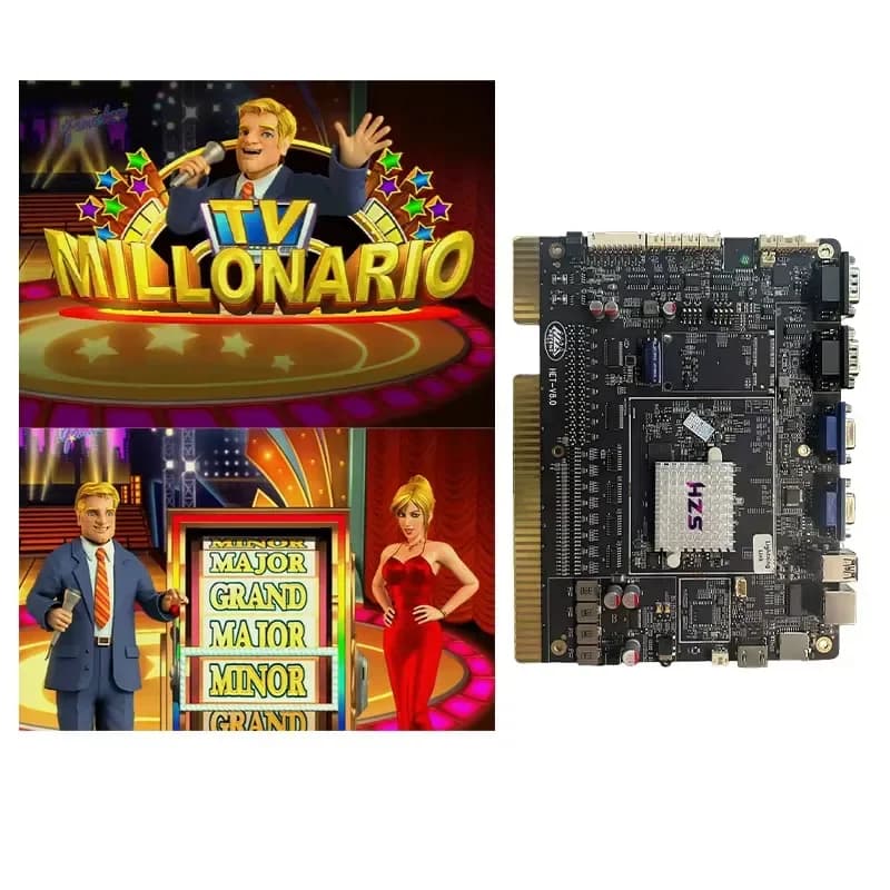 for Dual Screen Skill Game Board for TV Millionaire Pcb Mainboard Game Motherboard