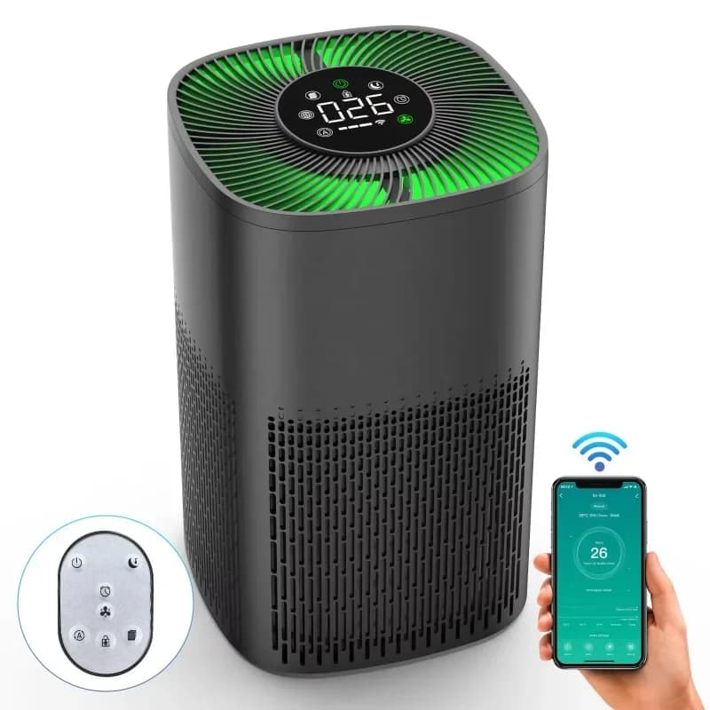 Smart Home Wifi Air Purifier with Hepa Filter Remote Control Air Purifier