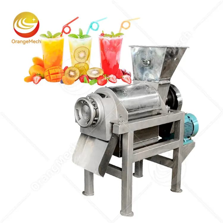 High Quality Industrial Fruit and Carrot Juice Extractor Machine / Spiral Juicer Extractor