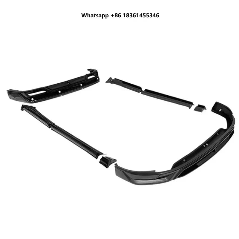 Front Lip Rear Lip Side SkirtHigh Quality Modified New Style Surround Body Kit