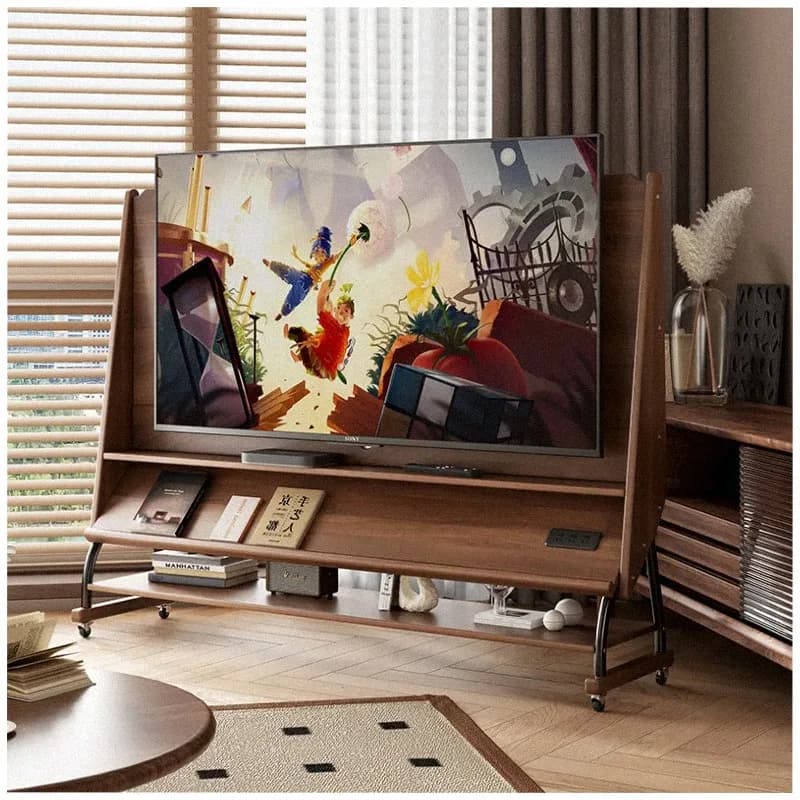 Wood Unique Organizer Tv Stand Modren Decoration Organizers Universal Tv Cabinet Storage Mobile Meuble Tele Home Furniture
