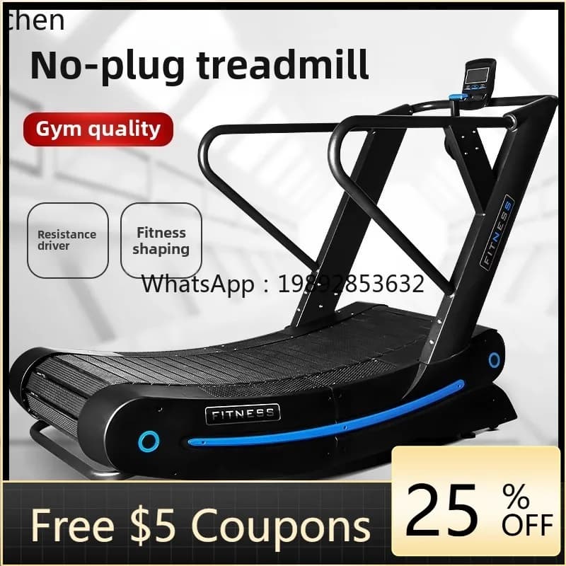 ABB unpowered treadmill unplugged arc gym large multi-functional home fitness equipment