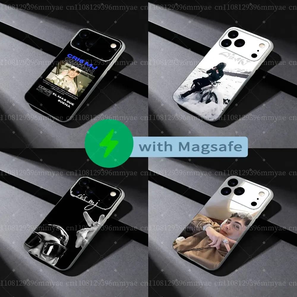 C-Cris Mj Apocalipsis Matte Phone Case For iPhone 17,18,16,15,14,13,12 Pro Max For Magsafe Wireless Charge Cover