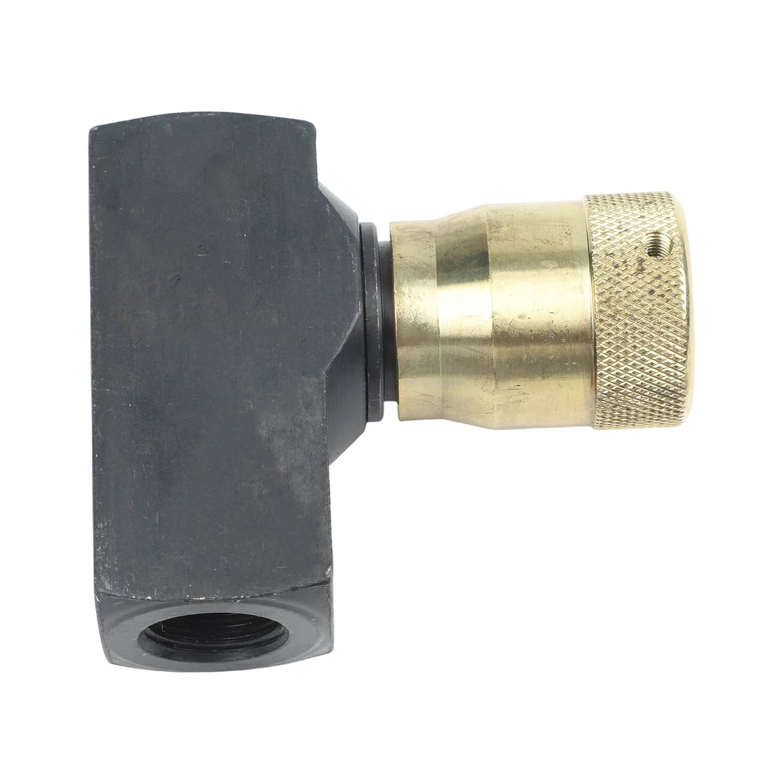 Manual Flow Control Valve Constructed from 45# Steel for Long-Term Use in High-Pressure Hydraulic Environments NPT Threaded