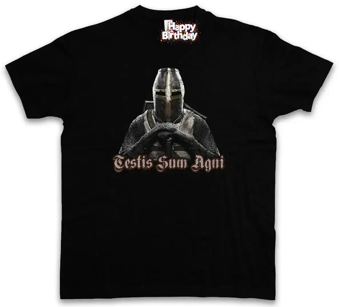 Templar Cross Knight Ordo Crusade Crusader T-Shirt. Summer Cotton O-Neck Short Sleeve Mens T Shirt New S-3XL