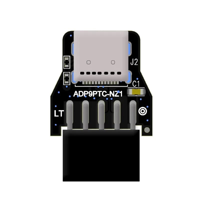 USB2.0 Front 9Pin to Type‑E A‑Key Adapter Card 20‑Pin to 9‑Pin Header Converter for PC Motherboard