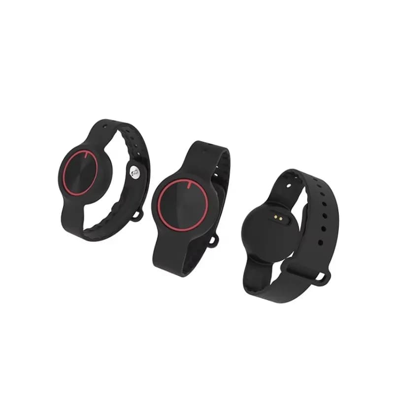 B10 Wearable Emergency Sos Panic Button Ble Beacon Wristband Bluetooth Personal Locator Tag Ibeacon Bracelet
