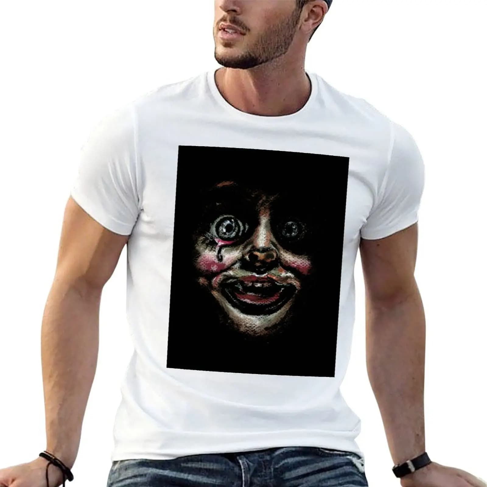 Annabelle - The Conjuring T-Shirt Aesthetic clothing heavyweights mens clothes