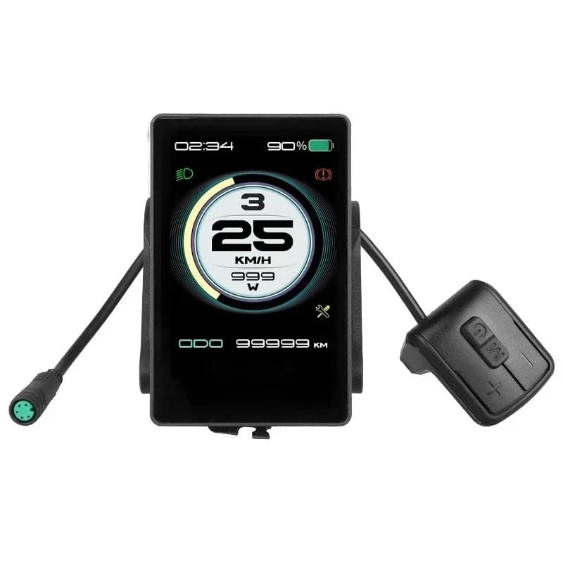 Motor color meter P860CML with USB charging mountain bike modified electric power code meter screen