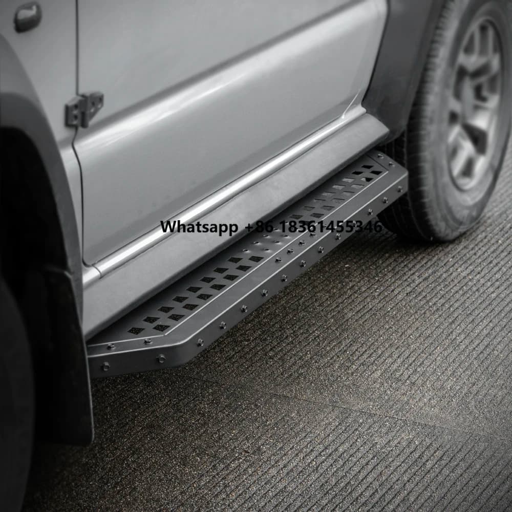 For Jimny Manufacture Accessories Offroad Side Step Bar For Jimny Nerf Bar Aluminum Running Board