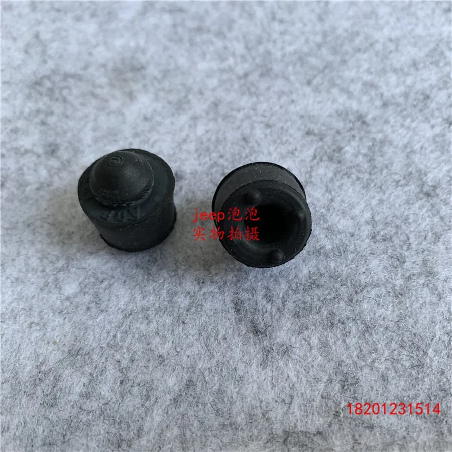 2pcs For Jeep Compass Patriot Front and Rear Door Rubber Bumper Pads