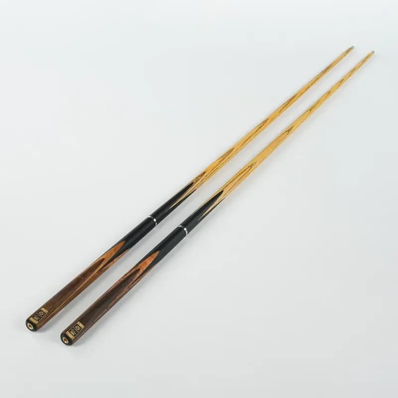 for Omin 3/4 Style Handmade Cobra Snooker Cue Ash Wood Ebony Pool Billiard Cues