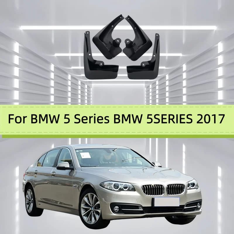 Car Mud Flaps Fender For BMW 5 Series BMW 5SERIES 2017 Front And Rear Wheels Mudflaps Splash Guard Protection Accessories