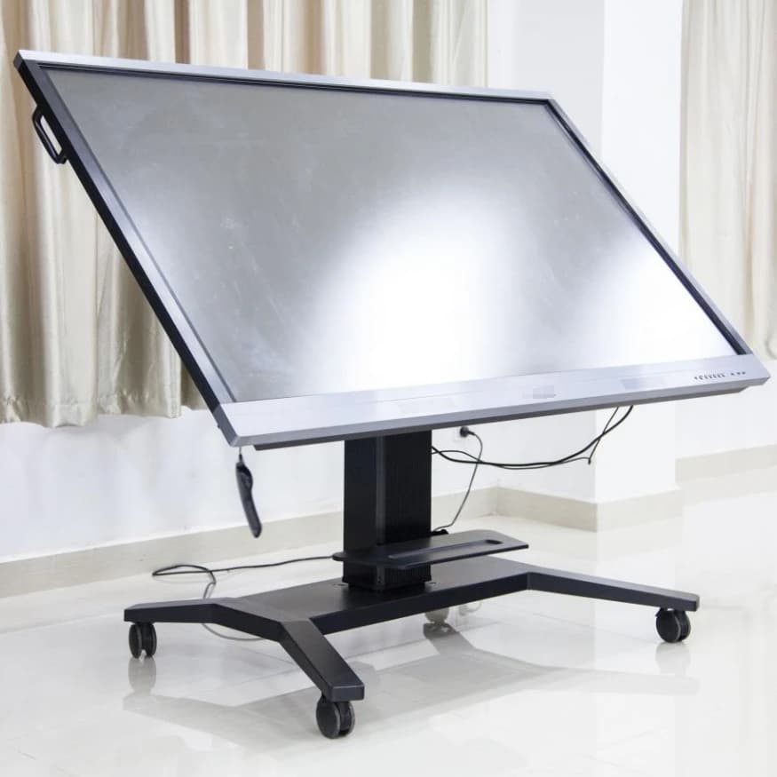 Touch Screen Interactive Smart Board Display Board Stands Electronic Good Quality Flexible Floor Standing Mobile Stand