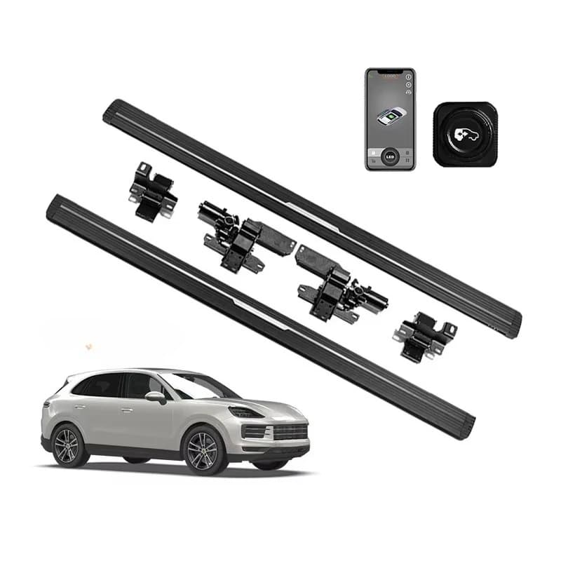 Waterproof and Rust-proof Electric Running Board Side Power Step  Electric Running Board for porsche Cayenne 2011-2021