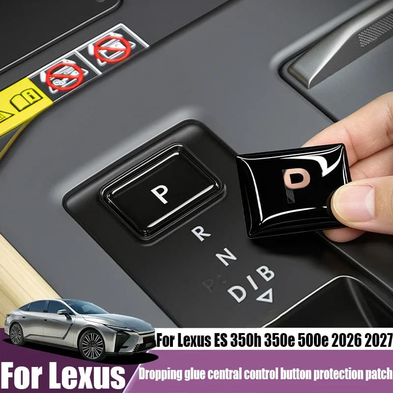 For Lexus ES 350h 350e 500e 2026 2027 Resin Central Control Button Protective Patch Car Interior Trim Accessories