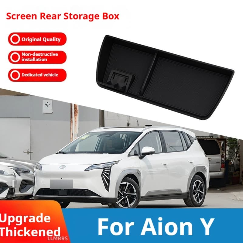 For AION Y screen rear storage box central control storage box ETC bracket car interior decoration automotive supplies