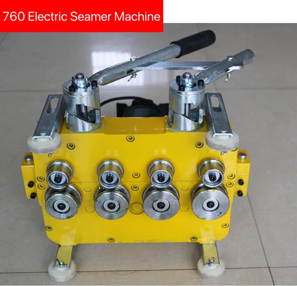 Portable Electric Seam Locker Roof Seaming Machine For Standing Seam Metal Roof Panels Cutting & Forming Tool