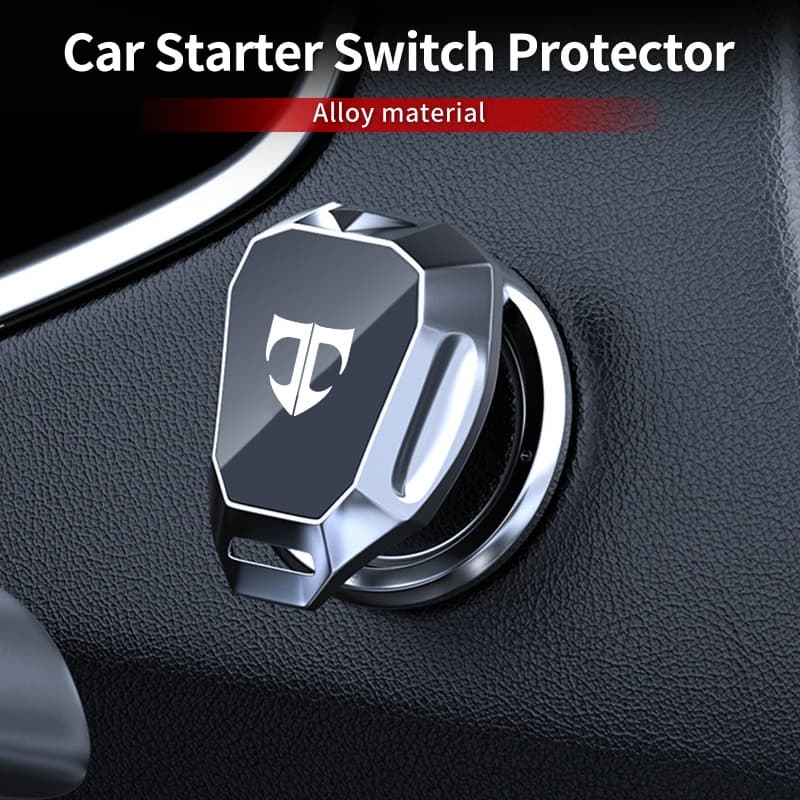 Car Engine Start Button Protective Cover Metal Start Stop Push Button Sticker For Hyundai Tuscani Coupe Tiburon I30 I20 I40 IX35