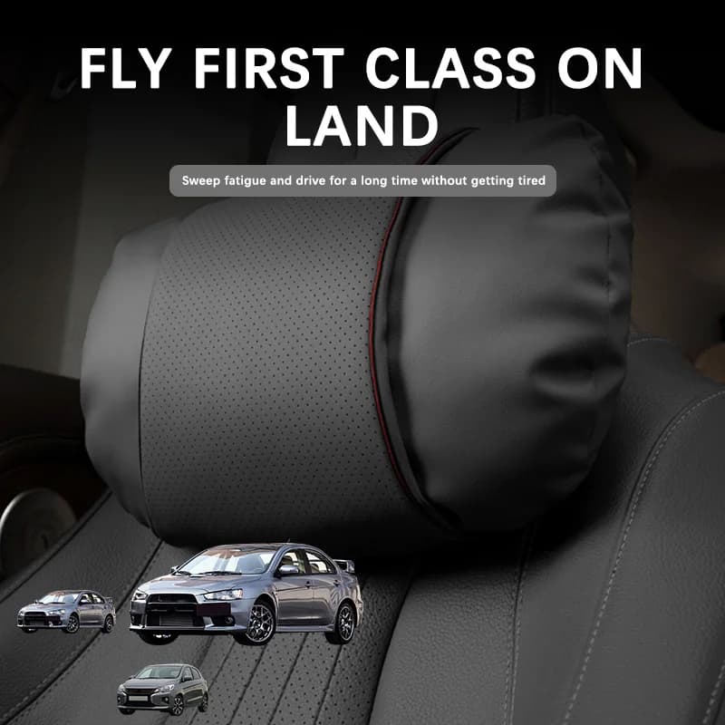 Comfortable Car Neck Pillow Car Headrest Protector For Car Head Support for Accessories For Mitsubishi Colt Mirage Delica Mini