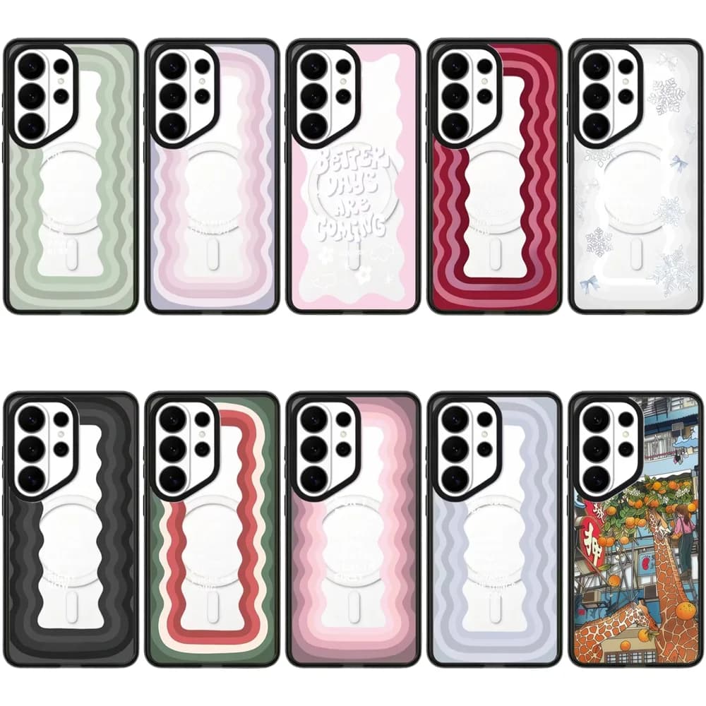 6071723 Acrylic Case for Samsung Galaxy S26 S25 S24 S23 Ultra S26U S24+ S25+ S26 Plus Protective Case