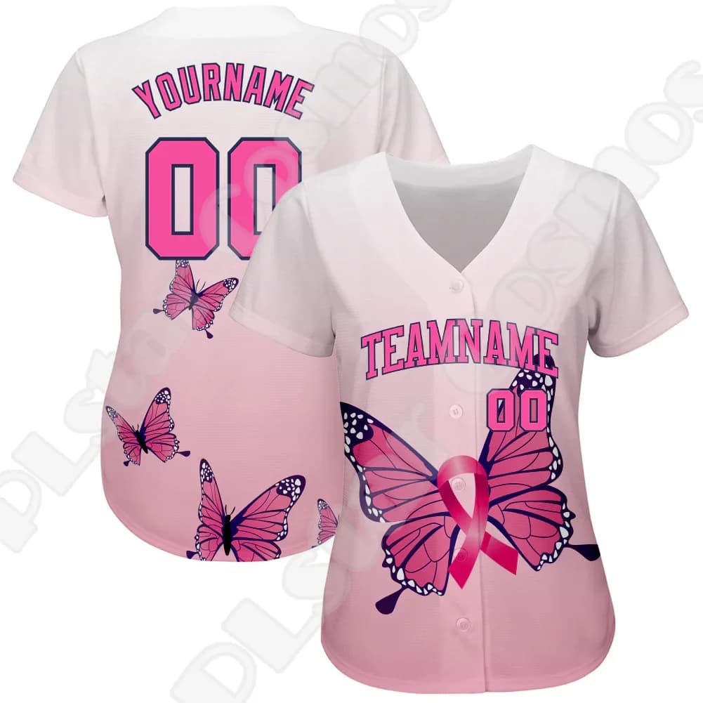 Custom Name Halloween Skull Graffiti Gradient Tattoo 3DPrint Summer Casual Harajuku Women Lady Couple Baseball Shirts Jersey N11