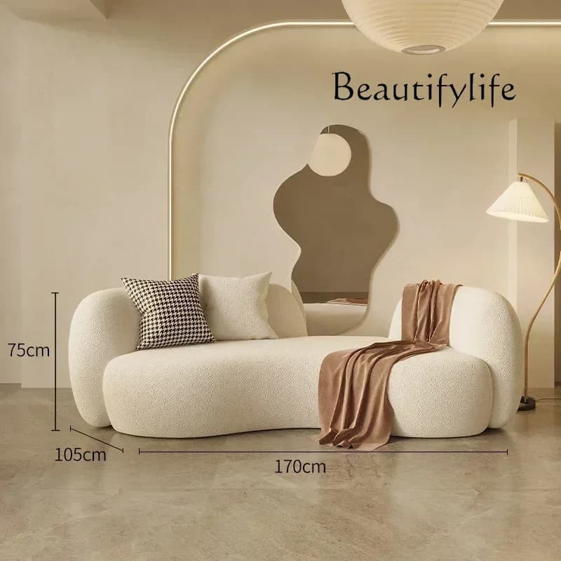 R Modern Luxury Sofa Set Floor Lazy Accents Designer Recliner Daybed Sectional Puff Sofa Corner Muebles Living Room Furniture