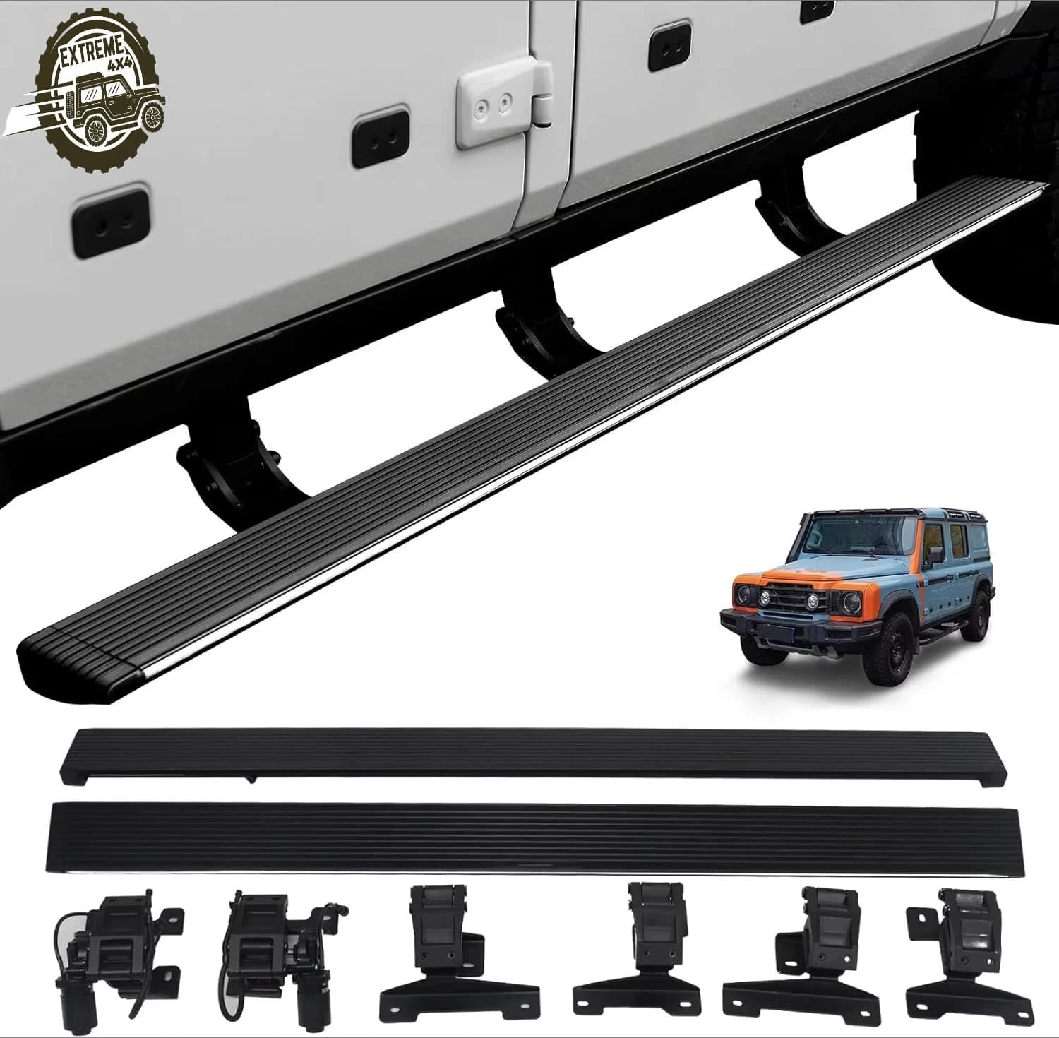 Wholesale Led Electric Running Board Side Step Aluminium Pedal for Grenadier INEOS 2023  2024 2025