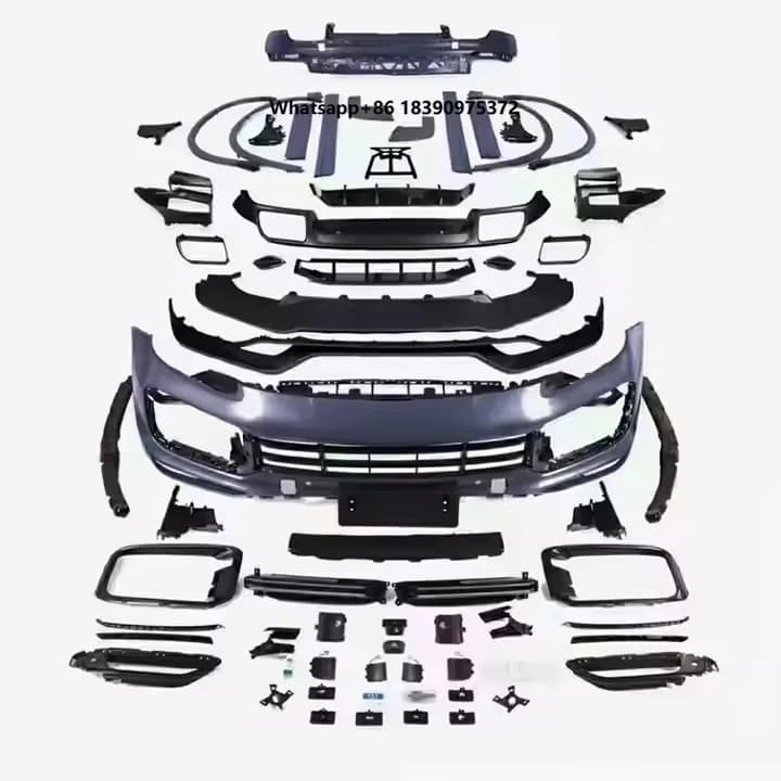 Bestselling High Quality 2018 Front Bumper Kit for Caye-nne Tur-bo TKT Black Protection & Decoration 12-Month Warranty