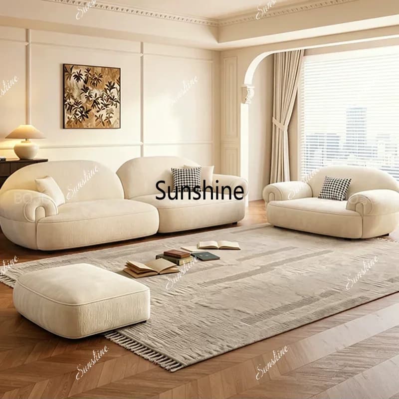 Luxury Minimalist Living Room Sofas Accent Modern Love Seat Designer Sofas Decor Garden Relaxing Filling Divano Home Furniture