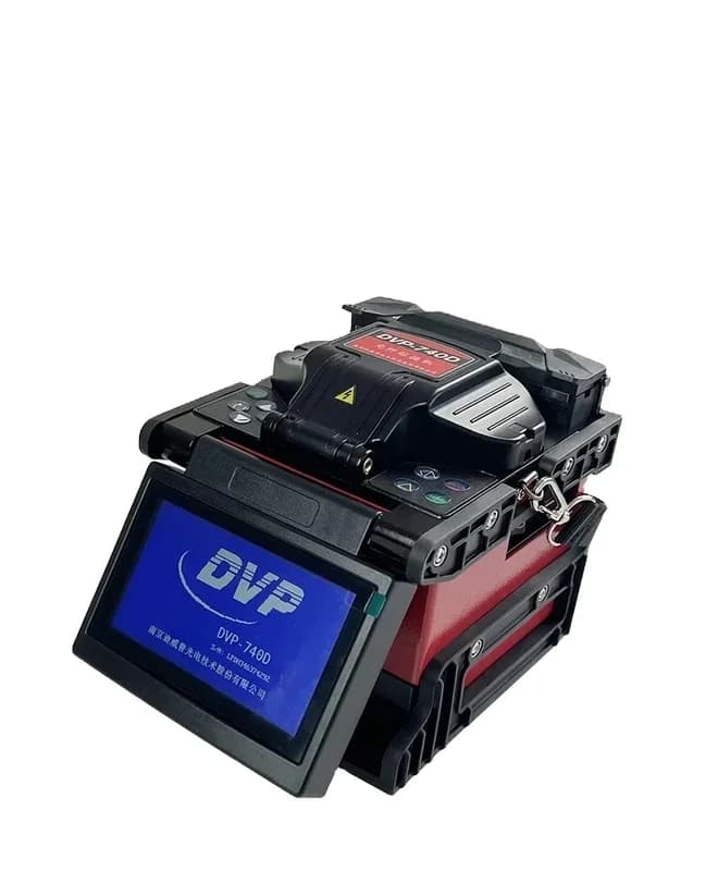 DPV New DPV-740 Upgrade DPV-740D Version Optical Fiber Fusion Splicer FTTH Splicing Machine With Pluggable Battery
