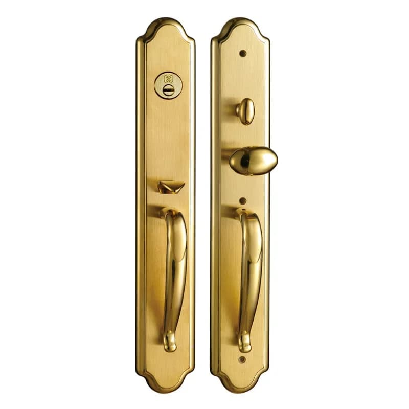 Stainless Steel Door Lock, Luxury Villa Anti-theft  , Indoor Door European Double-pull Handle Door